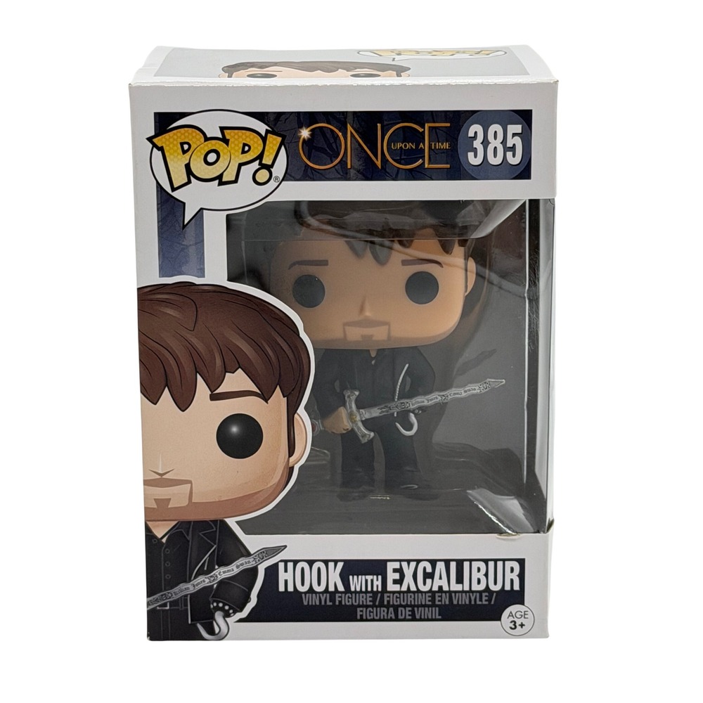 Funko Once Upon A Time Hook With Excalibur Vinyl Figure #385 Killian Jones Toy